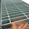 Buy cheap Hot Dip Galvanized Metal Serrated Carbon Steel Bar Grating For Drainage Covers from wholesalers