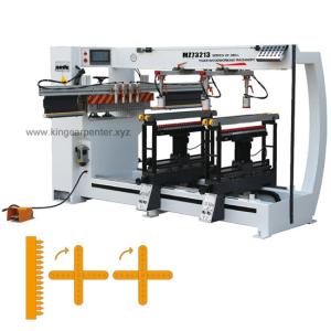 China wardrobe cabinet 3 lines woodworking drilling boring machine on sale