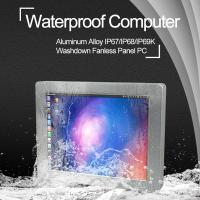 Buy cheap Windows 10 X86 12 Inch Ip68 Fanless Industrial Computer For Marine Control product