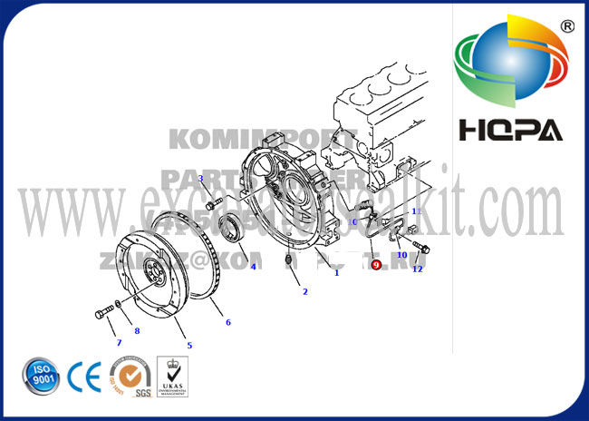Komatsu Excavator PC200-5 PC200-6 Revolution Sensor 7861-92-2310