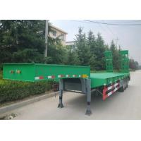 Buy cheap 3 Axles 60 Ton Swan Neck Low Bed Semi Trailer product