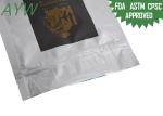 250g Organic Quinoa Flakes Foil Lined Bags , FDA Zip Lock Mylar Food Storage