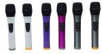 UM-1022 professional two channel VHF white wireless microphone with screen /