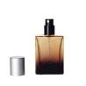 Buy cheap Square Amber Glass Perfume Bottle 30ml With Spray 500 Pcs from wholesalers