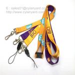 Tailored screen print polyester neck ribbon factory wholesaler in China