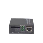 BIDI WDM Single Fiber Optic Media Converter 10/100M 1310/1550nm 20km SFP Optical