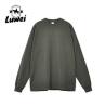 Buy cheap Wholesale Streetwear Embroidered Gym Sports Oversized Brown Hoody 100% Cotton Crewneck Sweatshirt Men's Hoodies from wholesalers