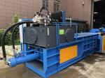 Plastic Horizontal Waste Straw Baler Compactor Machine