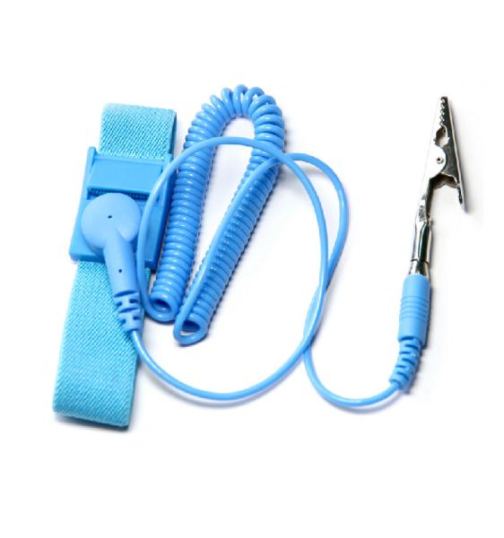 Buy cheap Dual Cord Metal Conductive Esd Wrist Strap Adjustable Custom Bracelet from wholesalers