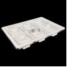 Buy cheap White Electronic Tray Plastic Anti Static Customizable Effectively Protection from wholesalers