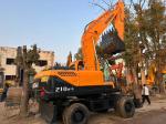 Korea Used Hyundai Excavator for sale Second Hand R210w-9 Wheel 21950KW 21 Ton