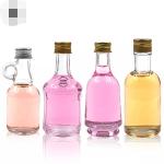 Body Material Glass 30ml 40ml 50ml 100ml Mini Bottle for Beverage Juice Wine