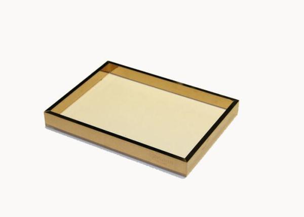 Buy cheap Metal Plating Golden Belt / Wallet Store Display Boxes With Steel Frame Customized from wholesalers