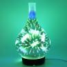 Buy cheap 7 Color Changing LED Light Aromatherapy Essential Oil Diffuser air ultrasonic humidifier Light Wood color GK-YX3D-001 from wholesalers