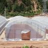 Buy cheap Double Arches Double Film Agricultural Growing 10X50m Single Span Greenhouse from wholesalers