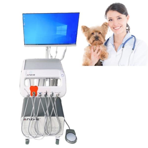 Buy cheap Mobile Dental Work Table for Veterinary Therapeutic Equipment Animal Teeth Care Mobile Dental Cart from wholesalers