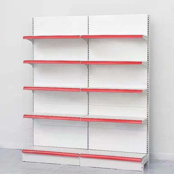 Buy cheap Professional Production Commercial Super Shelves Single Sided Gondola Supermarket Shelves from wholesalers