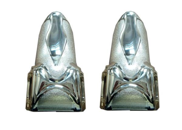 Buy cheap Silver Plastic Funeral Coffin Fitting Casket Corner With PP Material from wholesalers