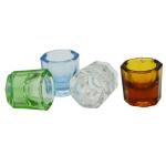Smooth Surface Dental Lab Equipment Colorful Dental Glass Mixing Cup Dappen Dish