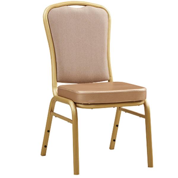 Buy cheap YLX-6076 Golden Aluminium/Steel Oil Painting Round Tube Banquet Dining Chair from wholesalers