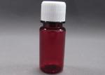 20ml Liquid Medicine Bottle Wide Mouth , Brown Scale Plastic Reagent Bottle