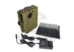 2dbi Gains 5G 4G GPS 25m 16 Antennas WIFI Jamming Device
