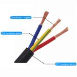 CCC Flameproof Black Flexible Electrical Cable Round Shape 2.5 Mm 3 Core
