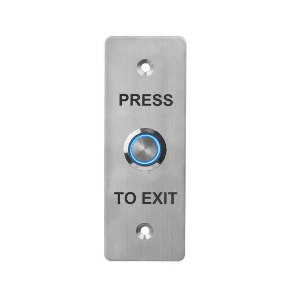 Buy cheap HS401L ANSI 115*40mm Thick faceplate 304 Stainless Steel Push Button,Output NO/NC/COM,with LED light from wholesalers