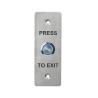 Buy cheap HS401L ANSI 115*40mm Thick faceplate 304 Stainless Steel Push Button,Output NO/NC/COM,with LED light from wholesalers