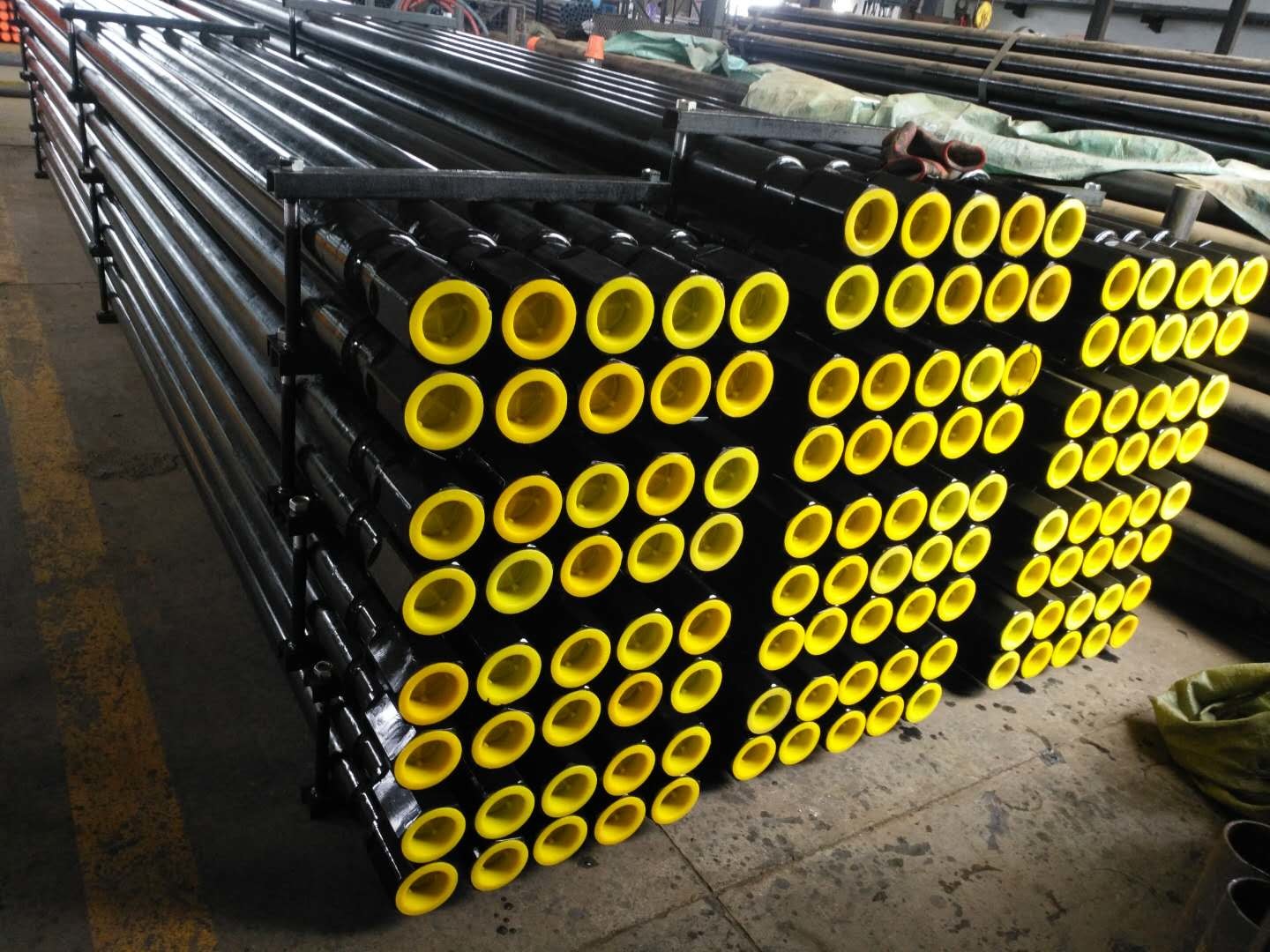 Efficient 4.5" Ingersoll Rand Drill Pipe Wall Thickness 8.56mm / 9.19mm / 10mm