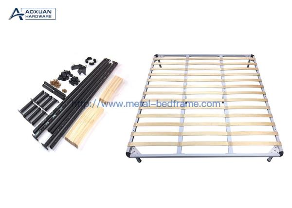 Buy cheap Wooden Poplar Slat Bedframe from wholesalers