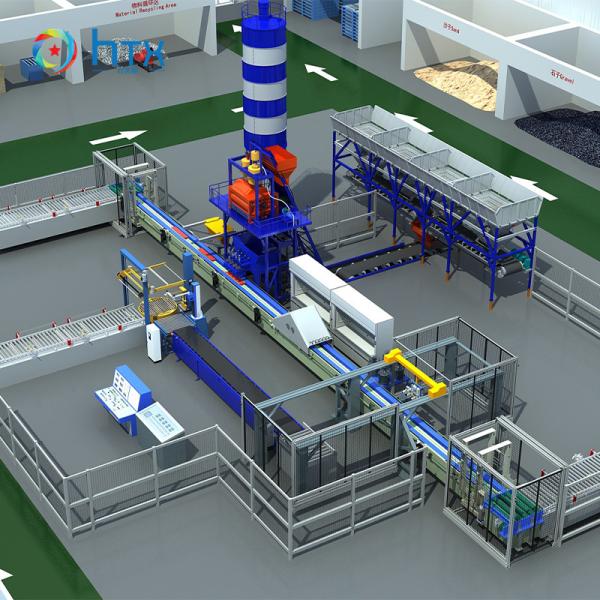 Buy cheap Concrete Casting Machine Concrete 3D Panel Walls Machine from wholesalers