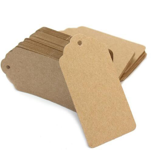 Buy cheap Professional Custom Clothing Labels Brown Kraft Paper Clothing Hang Tags from wholesalers