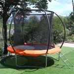 Outdoor Garden Kids Children Fitness Jumping Bed Round Trampoline With