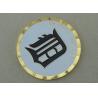 Buy cheap Diamond Cut Edge Bassket Ball Coin Brass Stamped Box Packing from wholesalers