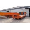 Buy cheap CCC Tri Axle Truck Semi Trailers 60t Low Bed Trailer Transport Heavy Equipment from wholesalers
