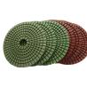 Buy cheap Abrasion Resistant Diamond Resin Polishing Pads Installed On Portable Grinding Machine from wholesalers