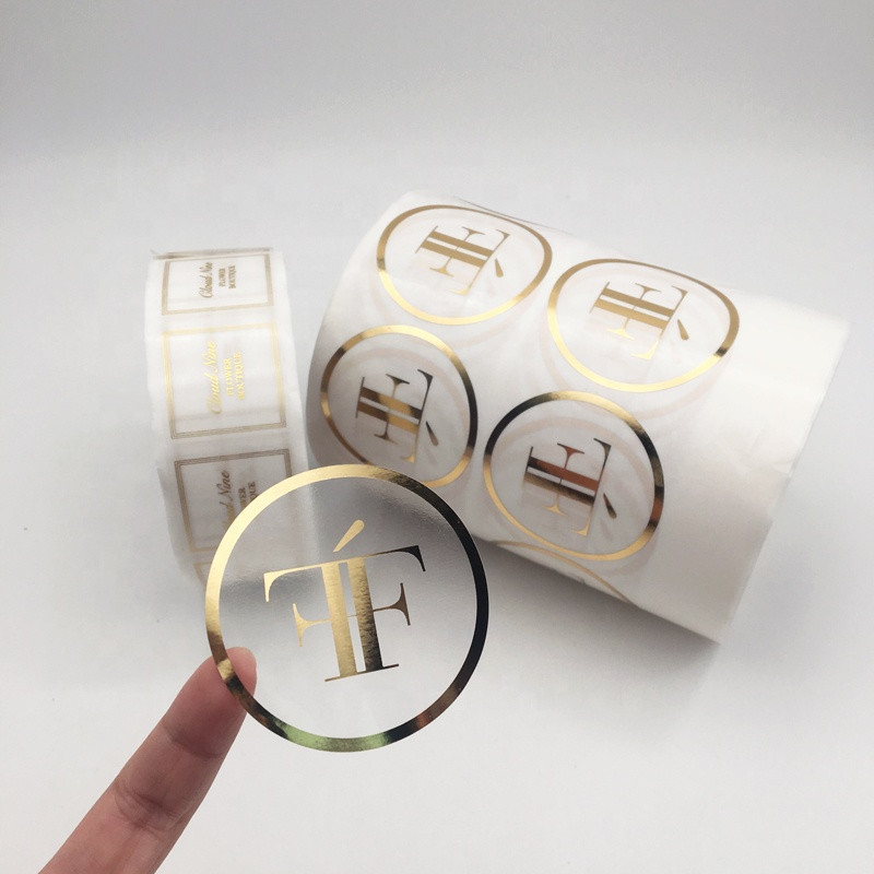 High quatily custom Gloss Clear Transparent Cosmetic Labels