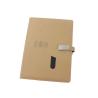 Buy cheap Luxury Ring Binder Journal Powerbank Wireless Charging Notebook Usb Pu Leather from wholesalers