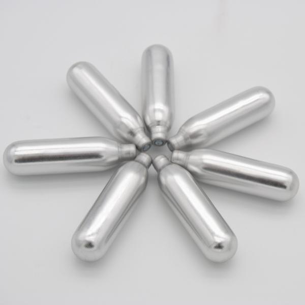 Buy cheap Food Grade Filling 8g Whipped Cream Chargers Silver from wholesalers