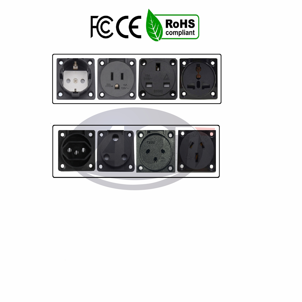 Universal Connection AOTAI EV Adapter Type 2 Male Adapter On 220V AC Charger For Golf Car
