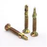 Buy cheap ISO9001 2015 Certified Flat Head Self Drilling Wing Screw Black Blue Zinc Countersunk from wholesalers