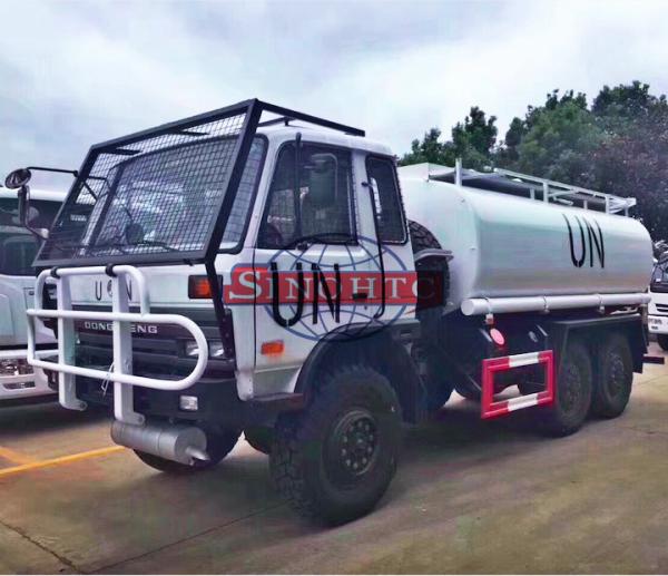 Buy cheap 6x6 Water Tanker Truck For UN 10000 - 12000 Liters Volume Three Axle from wholesalers
