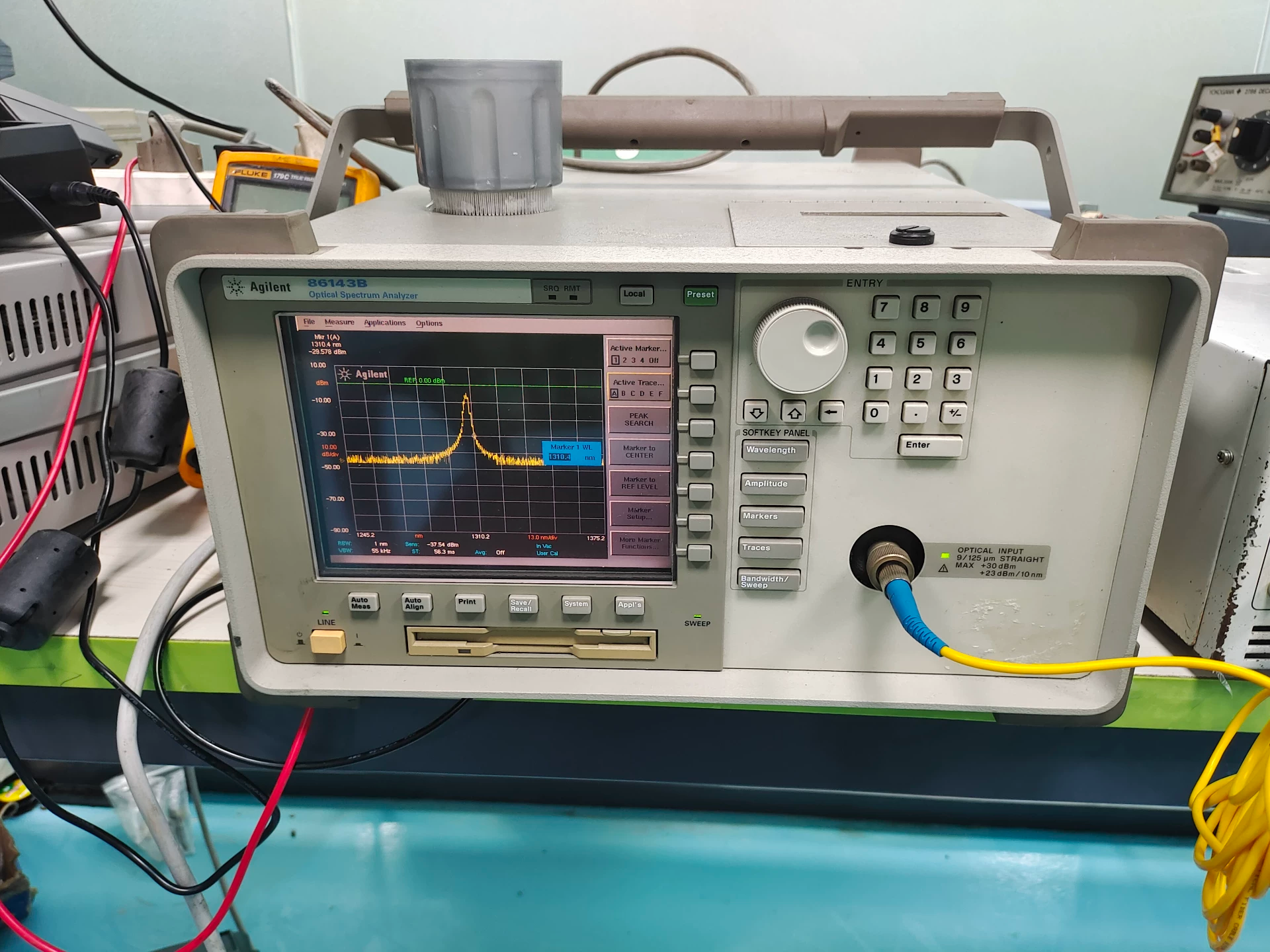 Buy cheap Agilent 86143B Optical Spectrum Analyzer 600–1700nm High Resolution from wholesalers