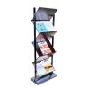 Buy cheap Zig Zag Detachable Information Display Stand 460X350mm Aluminum Profile from wholesalers