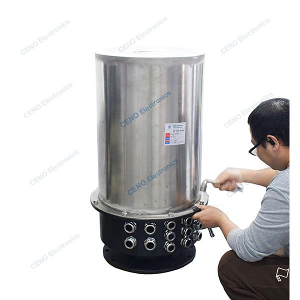 Buy cheap Large Size Carbon Brush Slip Ring With Multi-channels Electric Power And Signal from wholesalers