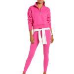 Wholesale Custom Logo High Quality Soft 100% Cotton Half Zipper Sport Crop