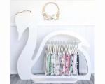 Buy cheap Swan Design Childrens Wooden Clothes Rack / Elegant Kids Clothes Rack Stand from wholesalers