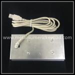 Buy cheap Vandal Resistant Stainless Steel Keypad 21 Key 3x7 Matrix Metal Numeric Keypad from wholesalers