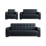 Modern Office Furniture Customized Leather Sofa Set Chinese Style Contemporary 2